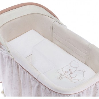 Комплект постельного белья SIMPLICITY DREAMS ELEPHANT белый