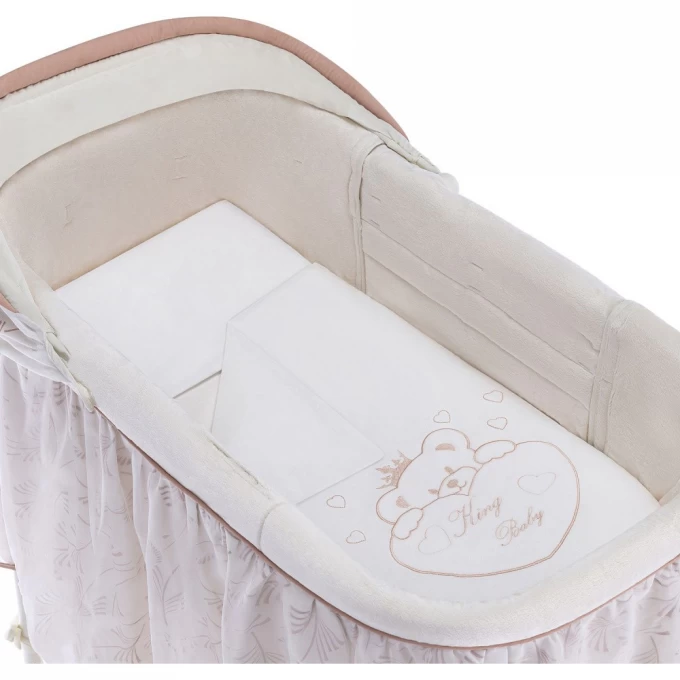 Комплект постельного белья SIMPLICITY DREAMS KING BABY белый 4603774679975 Комплект постельного белья SIMPLICITY DREAMS KING BABY белый 4603774679975